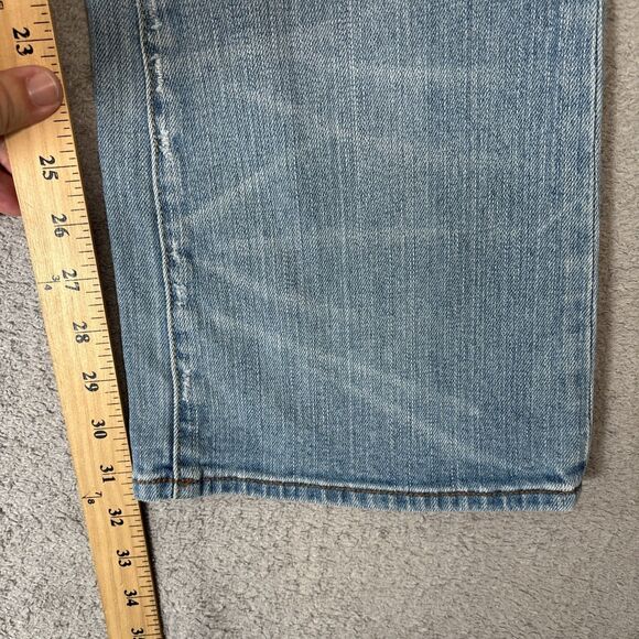 Lucky Brand Legend Jeans Women’s Size 12/31 Sister New Zoe Boot Selvedge Grunge - Picture 7 of 15